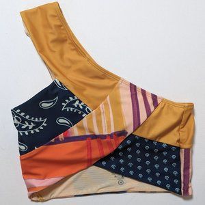 Nani swim one shoulder swim top - size M